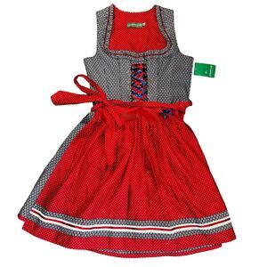 Country Line Authentic German Dirndl / Tracht - Size EU40
